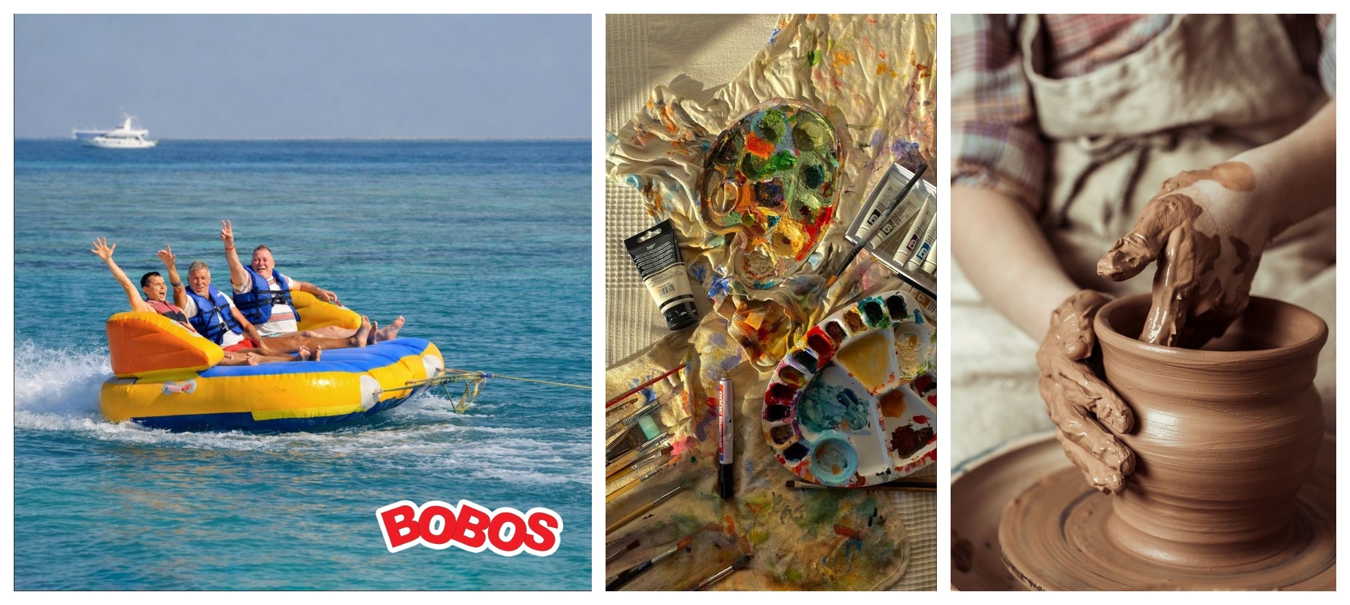 Water activities and sessions by the sea in Ain Sokhna