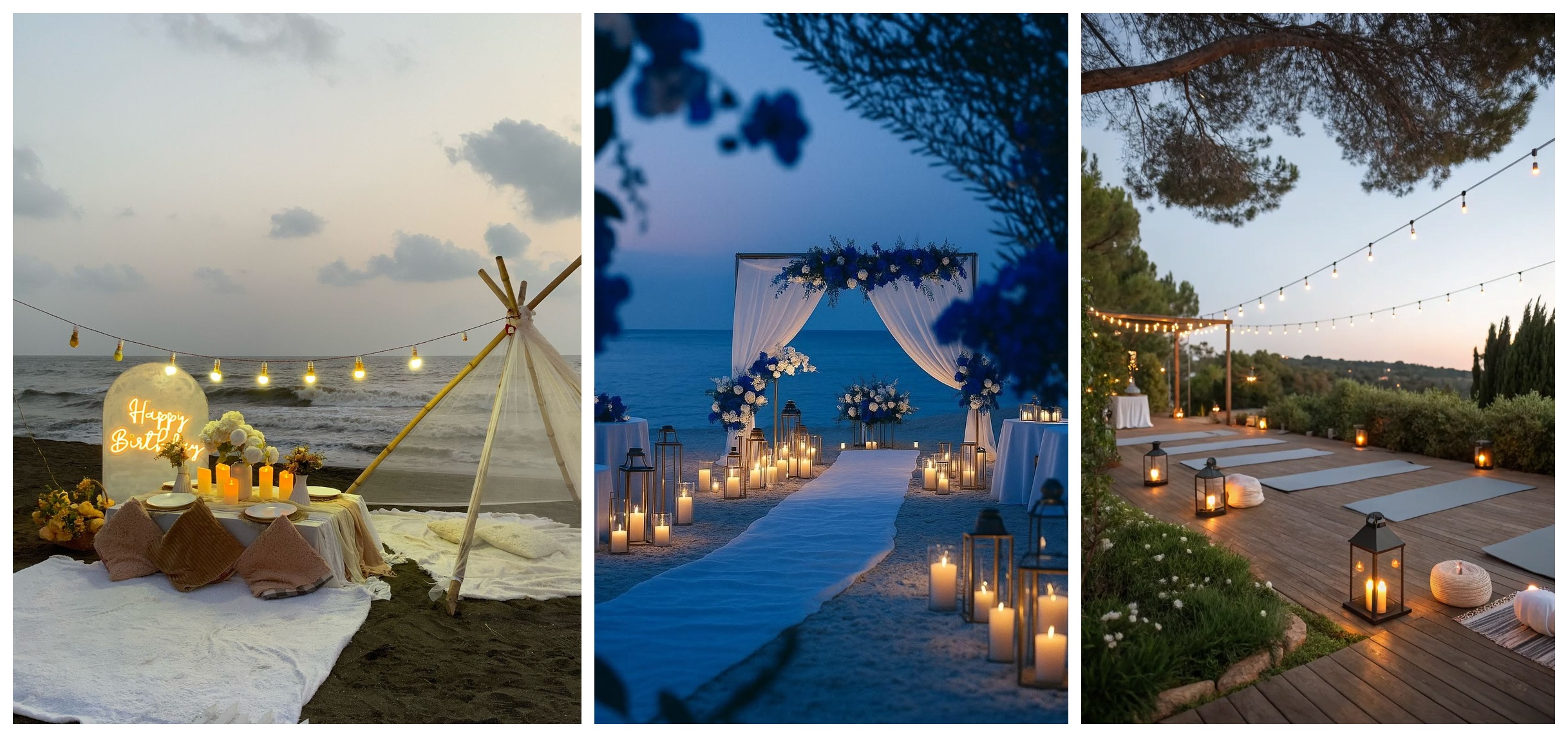 Beach events in Ain Sokhna: birthdays, weddings, engagements and yoga